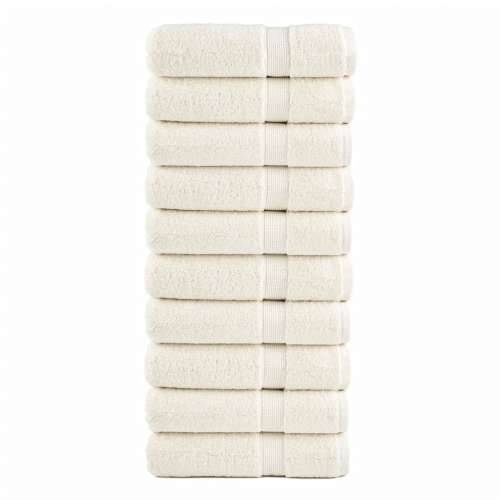 Ručnici za ruke SOLUND 10 kom krem 50x100 cm 600 gsm - Krema 50 x 100 cm 10 Cijena