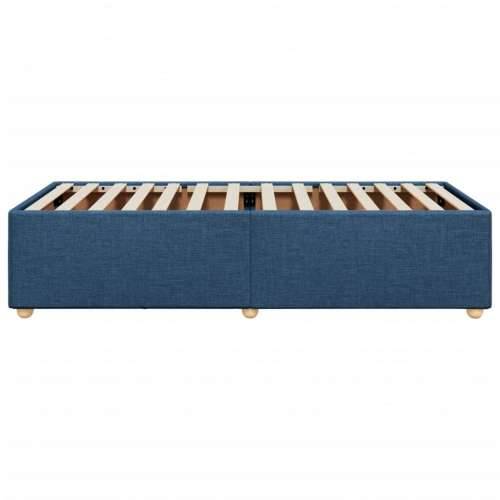 Okvir za krevet bez madraca plava 90x190cm od tkanine - Plava 90 x 190 cm Cijena