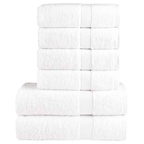 6-dijelni vrhunski set ručnika SOLUND bijeli 600 gsm - Bijela 1 Cijena