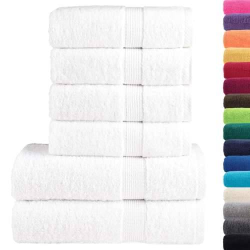 6-dijelni vrhunski set ručnika SOLUND bijeli 600 gsm - Bijela 1 Cijena