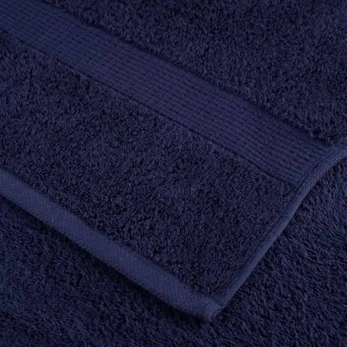 6-dijelni vrhunski set ručnika SOLUND modri 600 gsm - Modra 1 Cijena