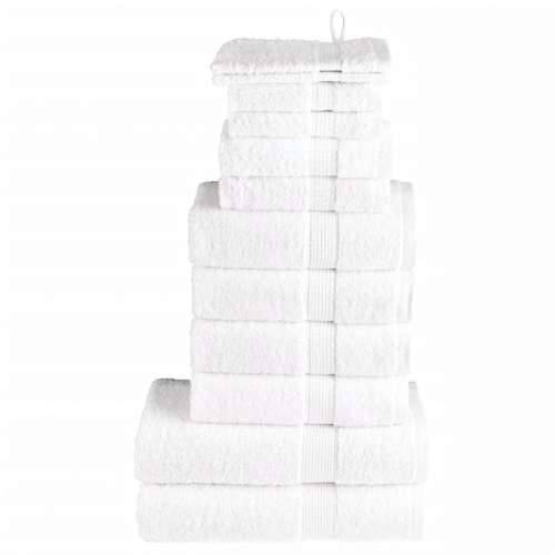 12-dijelni vrhunski set ručnika SOLUND bijeli 600 gsm - Bijela 1 Cijena