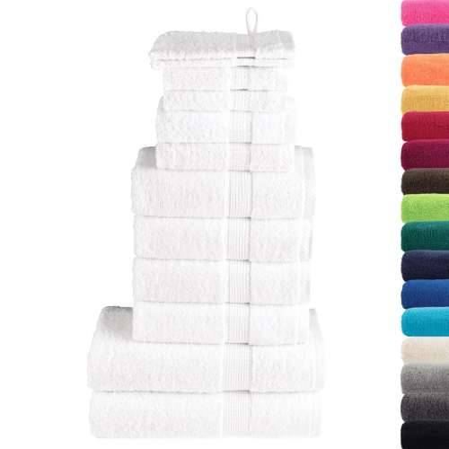 12-dijelni vrhunski set ručnika SOLUND bijeli 600 gsm - Bijela 1 Cijena