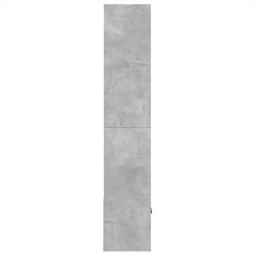 Regal za knjige boja betona 70 x 36 x 189 cm konstruirano drvo - Beton siva 1 70 cm Cijena