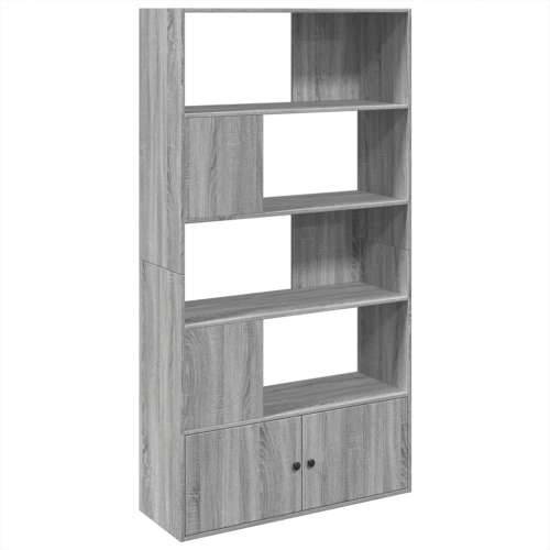 Regal za knjige boja hrasta 100x36x189 cm konstruirano drvo - Sivi hrast sonoma 1 100 cm Cijena