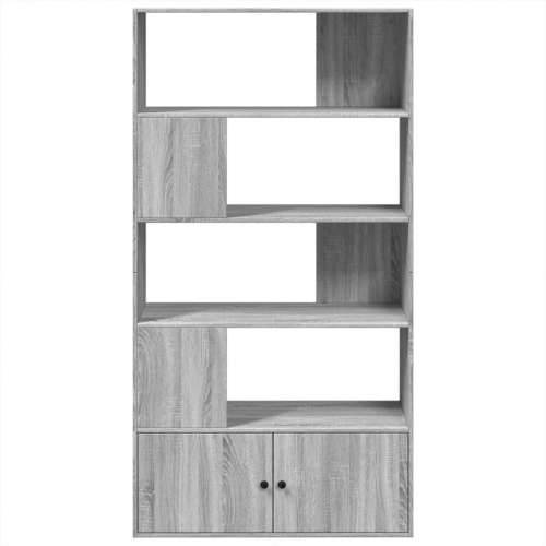 Regal za knjige boja hrasta 100x36x189 cm konstruirano drvo - Sivi hrast sonoma 1 100 cm Cijena