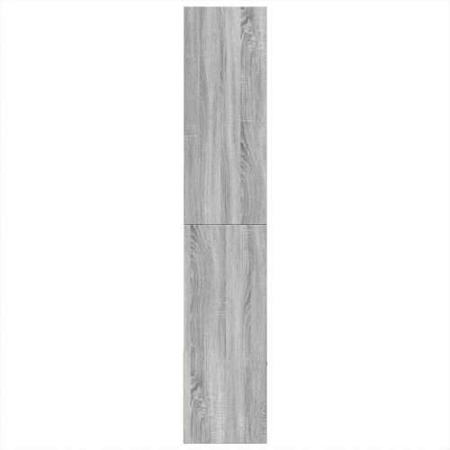 Regal za knjige boja hrasta 100x36x189 cm konstruirano drvo - Sivi hrast sonoma 1 100 cm Cijena