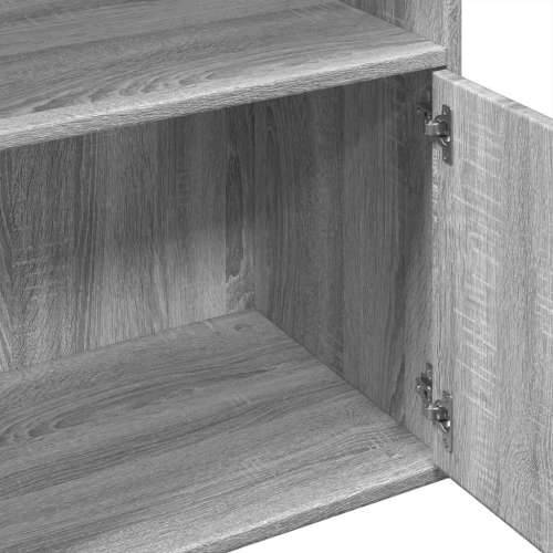 Regal za knjige boja hrasta 100x36x189 cm konstruirano drvo - Sivi hrast sonoma 1 100 cm Cijena