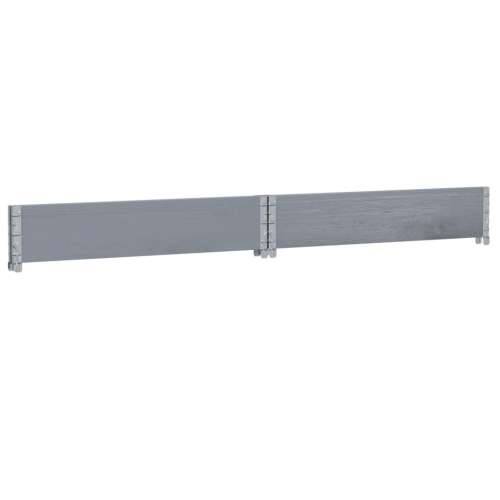 Vrtna sadilica siva 100x100 cm od masivne borovine - Siva 100 x 100 x 21.5 cm 1 Cijena