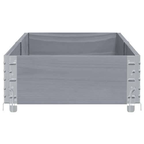 Vrtna sadilica siva 150x50 cm od masivne borovine - Siva 150 x 50 x 21.5 cm 1 Cijena