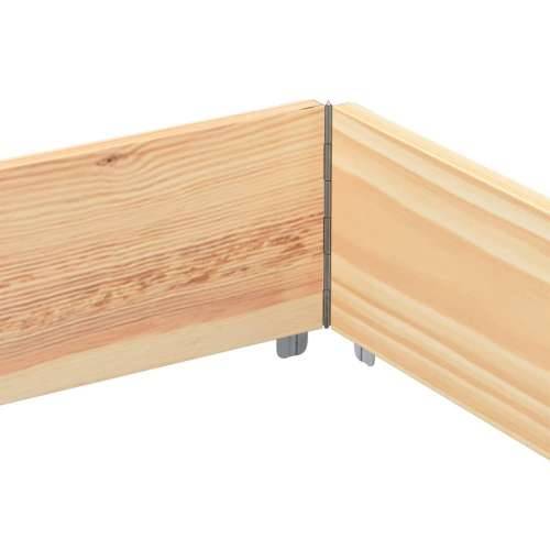 Vrtna sadilica 150x100 cm od masivne borovine - Prirodna 150 x 100 x 21.5 cm 1 Cijena