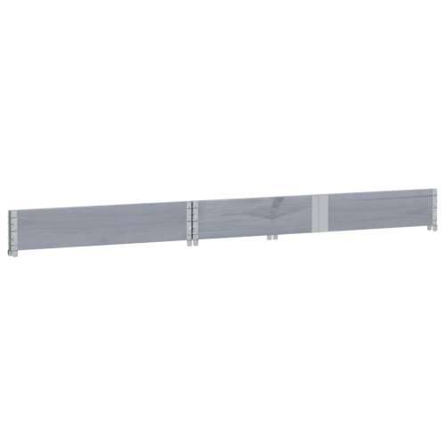 Vrtna sadilica siva 150x100 cm od masivne borovine - Siva 150 x 100 x 21.5 cm 1 Cijena