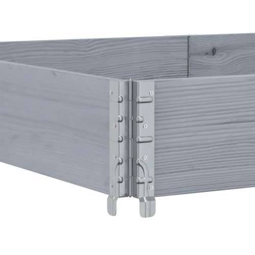Vrtna sadilica siva 150x100 cm od masivne borovine - Siva 150 x 100 x 21.5 cm 1 Cijena