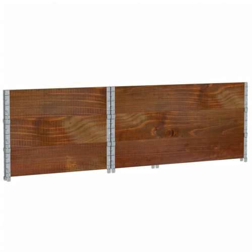 Vrtni sadilica smeđa 120x80 cm od masivne borovine - Tamno smeđa 120 x 80 x 60.5 cm 1 Cijena
