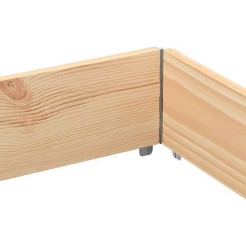 Vrtna sadilica 150x100 cm od masivne borovine - Prirodna 150 x 100 x 60.5 cm 1 Cijena