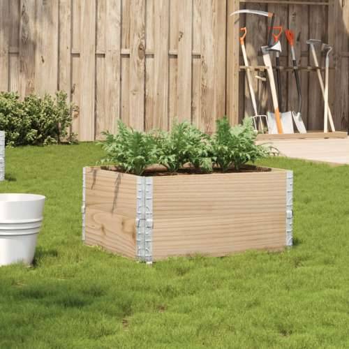 Vrtna sadilica 80x60 cm od masivne borovine - Prirodna 80 x 60 x 41 cm 1 Cijena