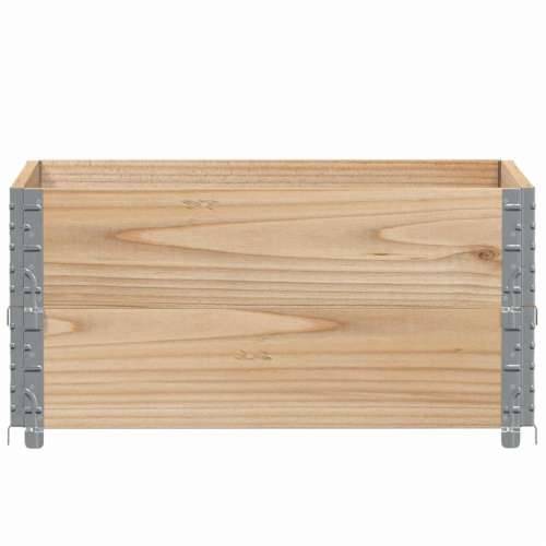 Vrtna sadilica 80x60 cm od masivne borovine - Prirodna 80 x 60 x 41 cm 1 Cijena