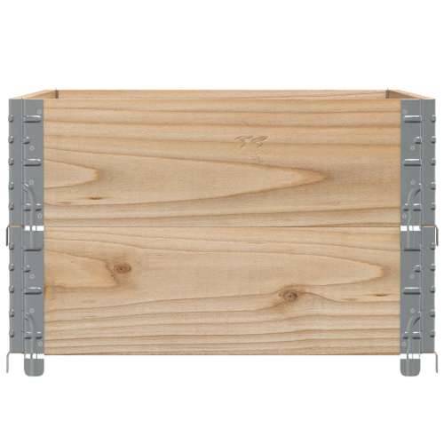 Vrtna sadilica 80x60 cm od masivne borovine - Prirodna 80 x 60 x 41 cm 1 Cijena