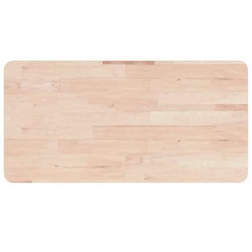 Zidna polica za Lavabo - Umivaonik od čelika i masivne hrastovine - Smeđa i bijela 80 x 40 x 2.5 cm 1 Trapez Cijena