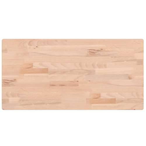 Zidna polica za Lavabo - Umivaonik od čelika i masivne bukovine - Smeđa i crna 80 x 40 x 2.5 cm 1 Pravokutno Cijena