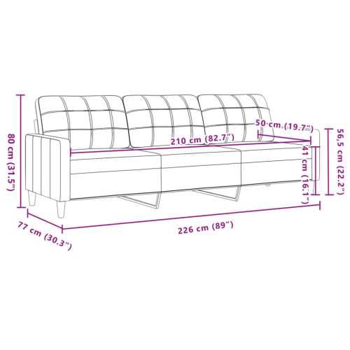 2-dijelni set sofa s jastucima crni baršunasti - Crna Bez oslonca za noge Cijena