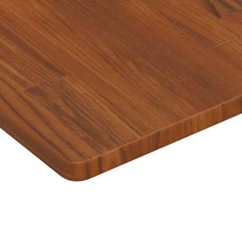 Zidna polica za Lavabo - Umivaonik od čelika i masivne hrastovine - tamno smeđa i crna 50 x 50 x 2.5 cm 1 Trapez Cijena