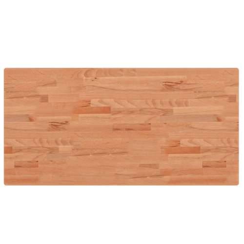 Zidna polica za Lavabo - Umivaonik od čelika i masivne bukovine - tamno smeđa i crna 100 x 50 x 2.5 cm 1 Pravokutno Cijena