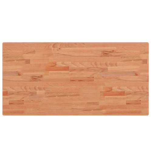 Zidna polica za Lavabo - Umivaonik od čelika i masivne bukovine - tamno smeđa i crna 100 x 50 x 2.5 cm 1 Trapez Cijena
