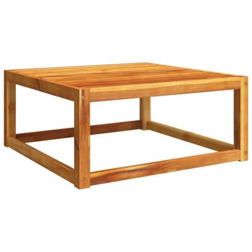 Vrtna garnitura - 4-dijelni set vrtnih sofa s jastucima masivno bagremovo drvo - Siva 2x srednja + tabure + stol 1 Cijena