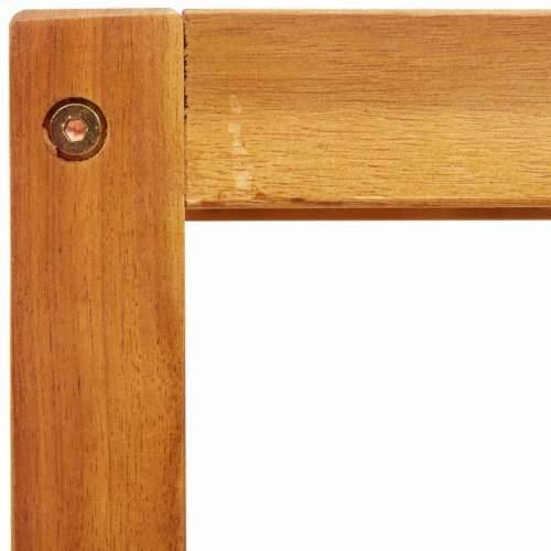 Vrtni stolić 65 x 65 x 29 cm od masivnog bagremovog drva - Krema 1 stol Cijena