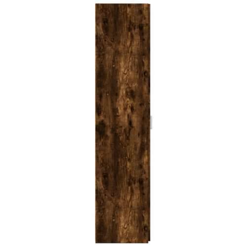 Visoka komoda boja hrasta 30x42,5x185 cm od konstruiranog drva - Dimljeni hrast 1 Cijena