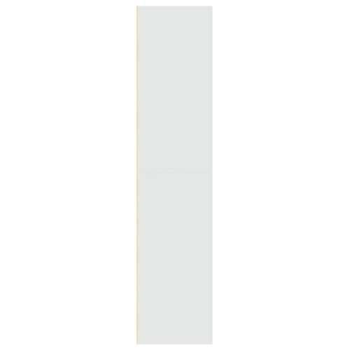 Visoka komoda bijela 70x41x185 cm od konstruiranog drva - Bijela 1 Cijena