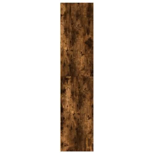 Visoka komoda dimljeni hrast 70x41x185 cm od konstruiranog drva - Dimljeni hrast 1 Cijena