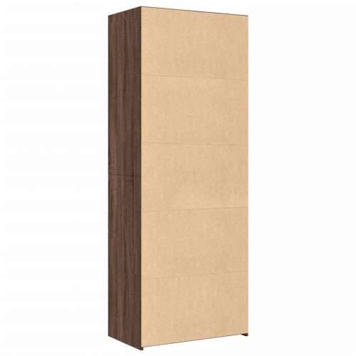 Visoka komoda boja hrasta 70x41x185 cm od konstruiranog drva - Smeđi hrast 1 Cijena