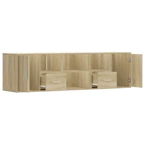 Kutni ormarić boja hrasta sonome 160x40x45 konstruirano drvo - sonoma hrast 1 Cijena