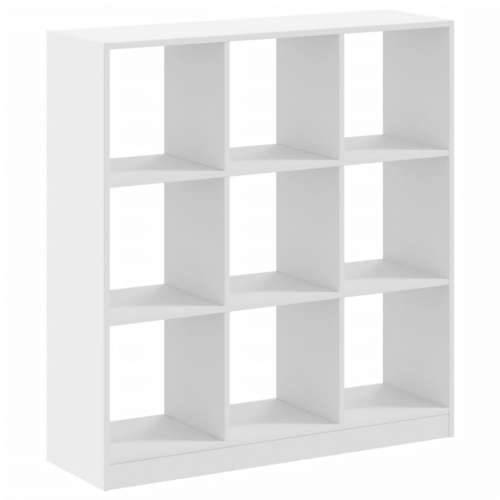 Regal za knjige bijeli 102 x 32 x 108 cm od konstruiranog drva - Bijela 1 108 cm 102 cm Cijena