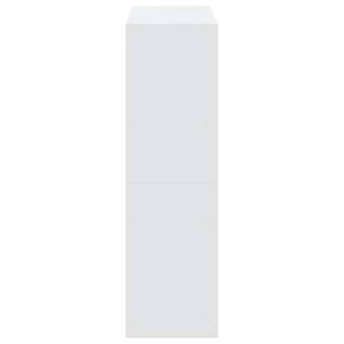 Regal za knjige bijeli 102 x 32 x 108 cm od konstruiranog drva - Bijela 1 108 cm 102 cm Cijena