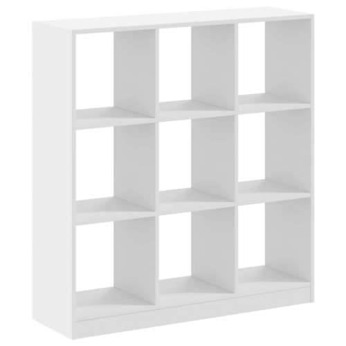 Regal za knjige bijeli 102 x 32 x 108 cm od konstruiranog drva - Bijela 1 108 cm 102 cm Cijena