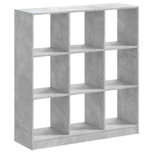 Regal za knjige boja betona 102 x 32 x 108 cm konstruirano drvo - Beton siva 1 108 cm 102 cm Cijena
