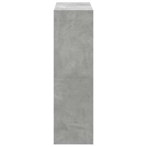 Regal za knjige boja betona 102 x 32 x 108 cm konstruirano drvo - Beton siva 1 108 cm 102 cm Cijena