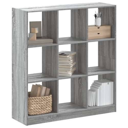Regal za knjige boja hrasta 102 x 32 x 108 cm konstruirano drvo - Sivi hrast sonoma 1 108 cm 102 cm Cijena