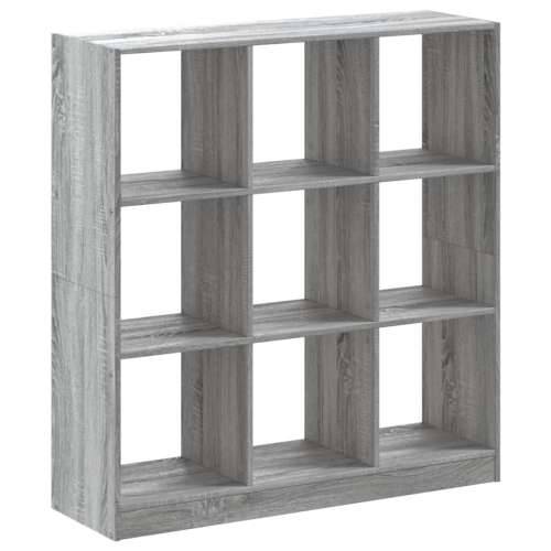 Regal za knjige boja hrasta 102 x 32 x 108 cm konstruirano drvo - Sivi hrast sonoma 1 108 cm 102 cm Cijena