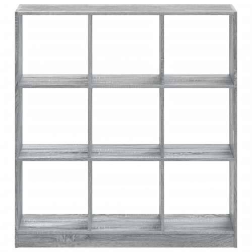 Regal za knjige boja hrasta 102 x 32 x 108 cm konstruirano drvo - Sivi hrast sonoma 1 108 cm 102 cm Cijena