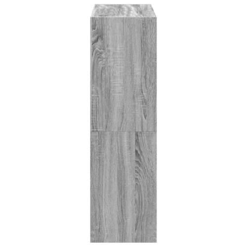 Regal za knjige boja hrasta 102 x 32 x 108 cm konstruirano drvo - Sivi hrast sonoma 1 108 cm 102 cm Cijena