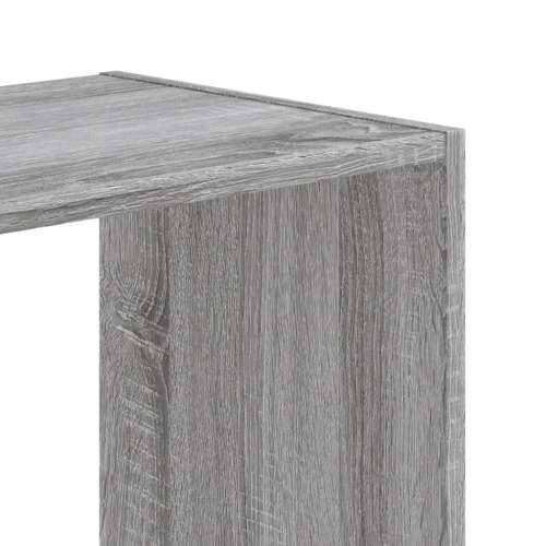 Regal za knjige boja hrasta 102 x 32 x 108 cm konstruirano drvo - Sivi hrast sonoma 1 108 cm 102 cm Cijena