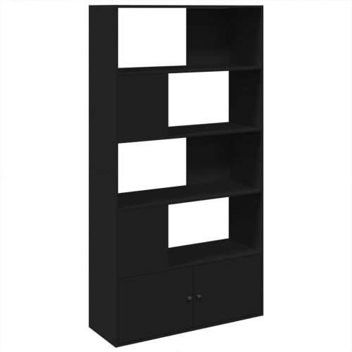 Regal za knjige crni 100x36x189 cm konstruirano drvo - Crna 1 100 cm Cijena
