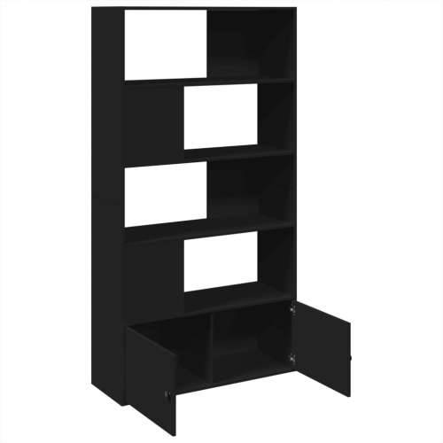 Regal za knjige crni 100x36x189 cm konstruirano drvo - Crna 1 100 cm Cijena