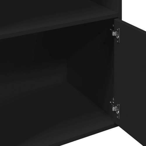 Regal za knjige crni 100x36x189 cm konstruirano drvo - Crna 1 100 cm Cijena