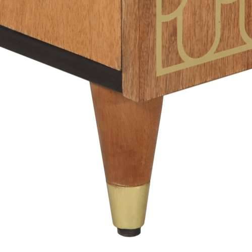 Bočni ormarić 90 x 33 x 75 cm od masivnog drva manga - boja meda 1 Cijena