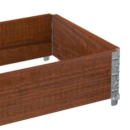 Vrtna sadilica smeđa 100x50 cm od borovine - Tamno smeđa 100 x 50 x 21.5 cm 1 Cijena